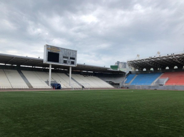 Центральный стадион Челябинска не готов принимать зрителей