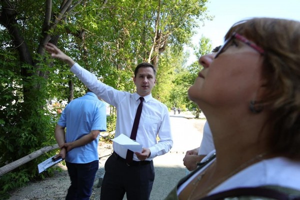 В Челябинске на месте бывшего тубдиспансера возникнет прогулочная зона В Челябинске на месте бывшего тубдиспансера возникнет прогулочная зона