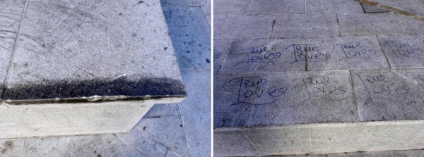 В Челябинске малолетние вандалы испортили памятник Курчатову