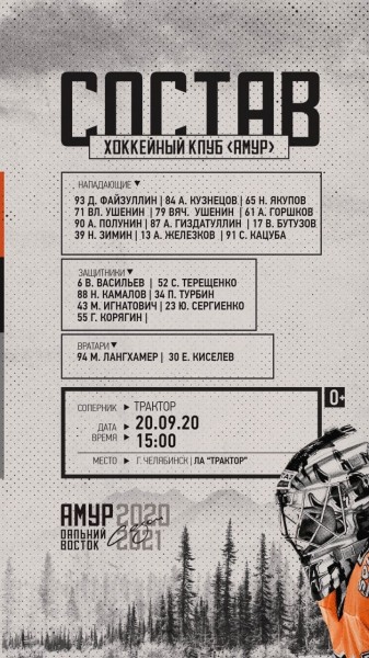 «Трактор» встретится с «Амуром» на своей площадке. Текстовая трансляция