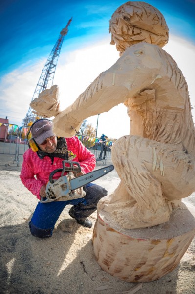 Челябинский парк станет музеем необычных деревянных скульптур