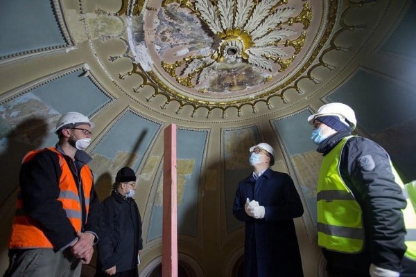 В челябинском храме при реставрации нашли старинные фрески