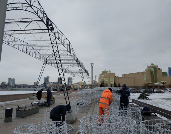 На набережной Челябинска зажгутся звезды 