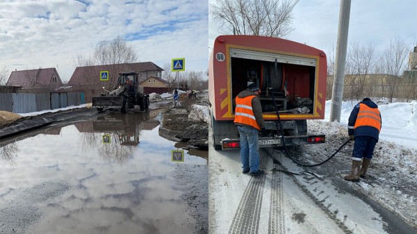 «Тяжелая артиллерия»: как в Челябинске продолжают бороться с потопами