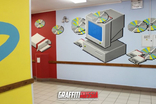 В челябинской школе поселились Ломоносов и Эйнштейн