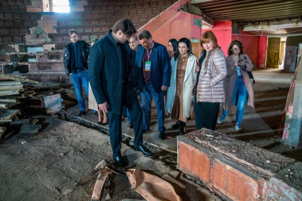 Эдгар Запашный увидел за руинами челябинского цирка прекрасное будущее