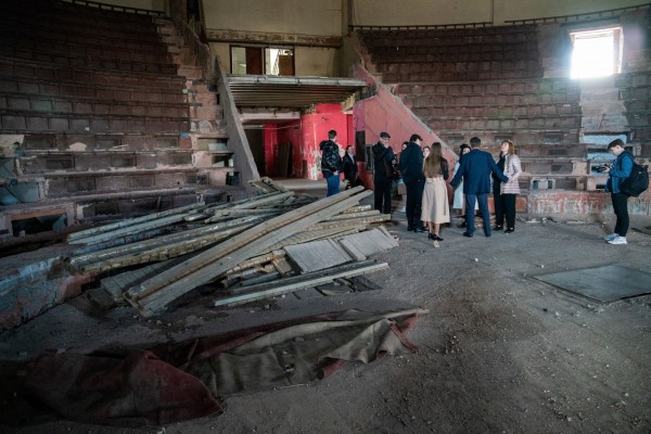 Эдгар Запашный увидел за руинами челябинского цирка прекрасное будущее