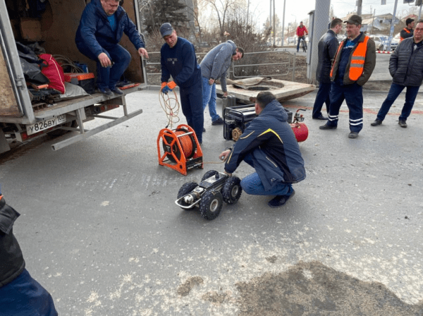 При ремонтах коллекторов в Челябинске задействуют роботов