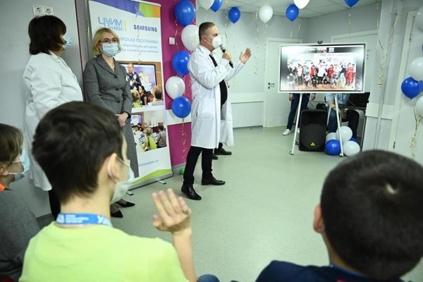 Супершколу открыли в Челябинской областной детской больнице Супершколу открыли в Челябинской областной детской больнице