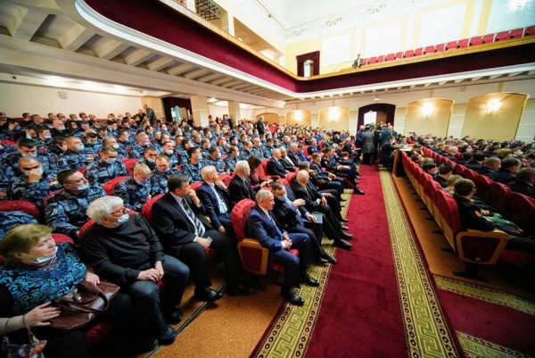 В Челябинске отметили первый юбилей Росгвардии В Челябинске отметили первый юбилей Росгвардии