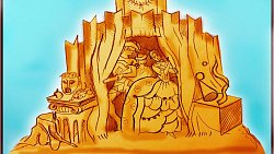 В Челябинске на набережной Миасса построят 11 скульптур из песка