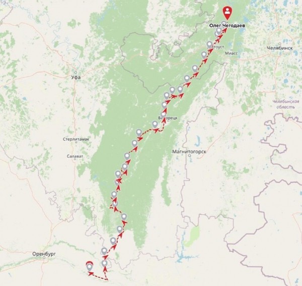 Клад с серебром зарыли в Челябинской области ВИДЕО