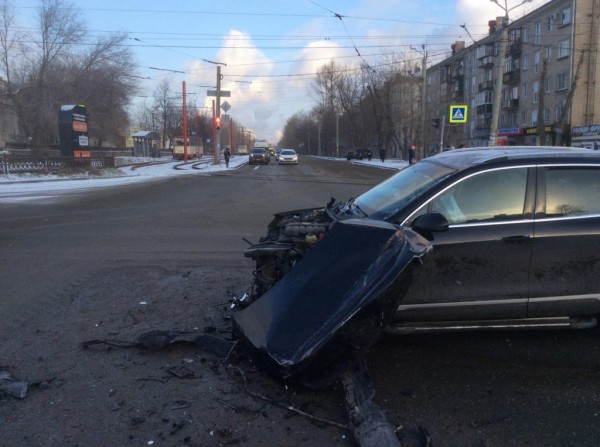Челябинец едва не погиб в ДТП с пожарной машиной