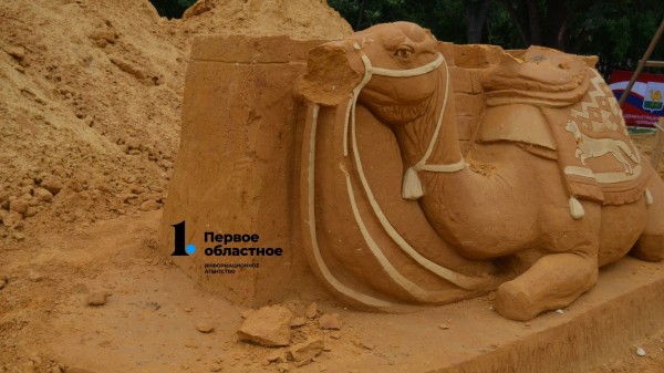 В Челябинске испортили одну из&nbsp;песчаных скульптур