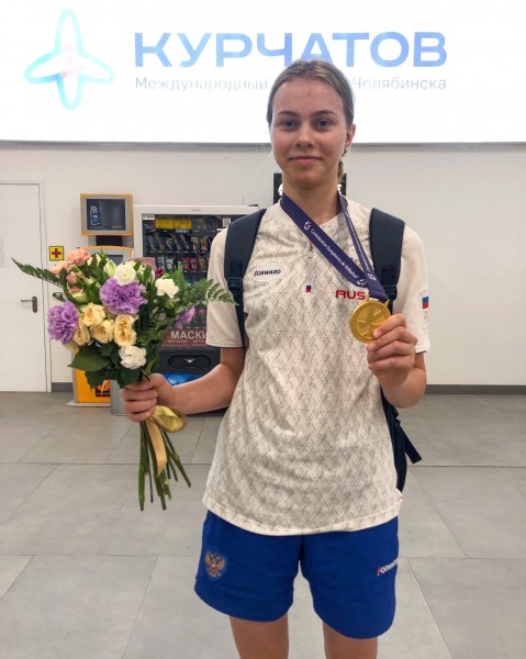 Челябинская волейболистка выиграла золото юниорского чемпионата Европы