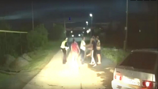 Кидались камнями: пассажиры авто напали на полицейских в Челябинской области ВИДЕО