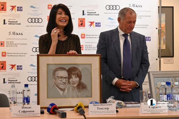 Золотопромышленник Константин Струков подарил Челябинску картину Никаса Сафронова