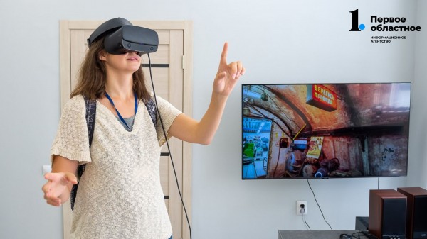 В модельной библиотеке Копейска создали виртуальную шахту и лекторий В модельной библиотеке Копейска создали виртуальную шахту и лекторий