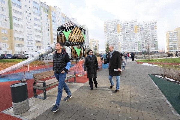 Благоустройство общественных пространств в Челябинске завершат к ноябрю