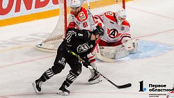 Хоккеисты челябинского «Трактора» в серии буллитов победили «Автомобилиста»