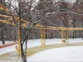 
В Челябинске появился мини-парк качелей                    