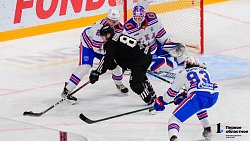 Хоккеисты «Трактора» в пятый раз подряд уступили в Челябинске питерскому СКА Хоккеисты «Трактора» в пятый раз подряд уступили в Челябинске питерскому СКА