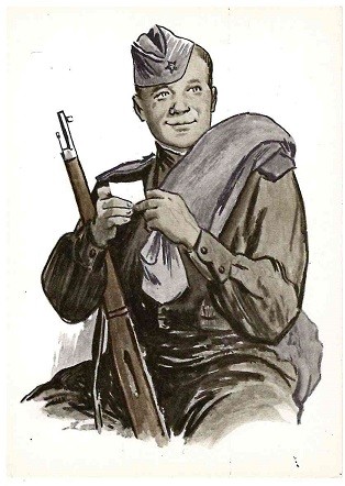 Из челябинской коллекции: смотрим советские открытки к 23 Февраля