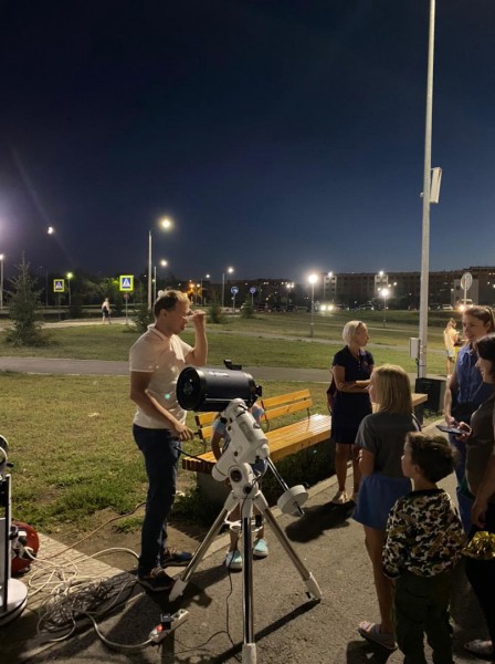 В парке Магнитогорска ко Дню космонавтики установят телескопы